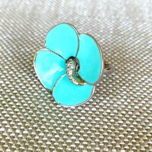 Hibiscus 🌺 Cocktail Ring